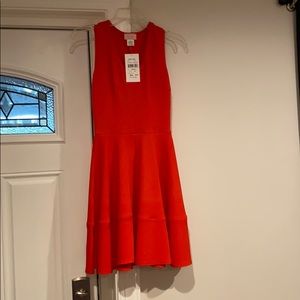 Red/orange dress NWT